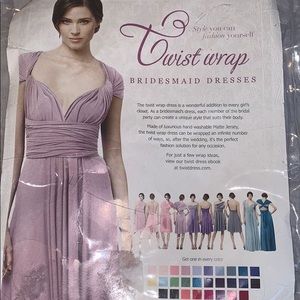 Brand new twist wrap Dress small